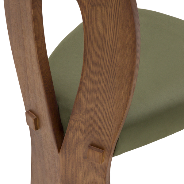Gwenness Dining Chair - Emerald