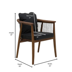 Tate Arm Chair DecoAmi