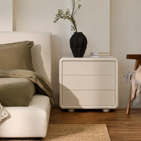 Rondie 3-Drawer Cabinet DecoAmi
